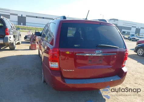 2011 Kia Sedona Lx from USA, damaged, VIN KNDMG4C71B6384772